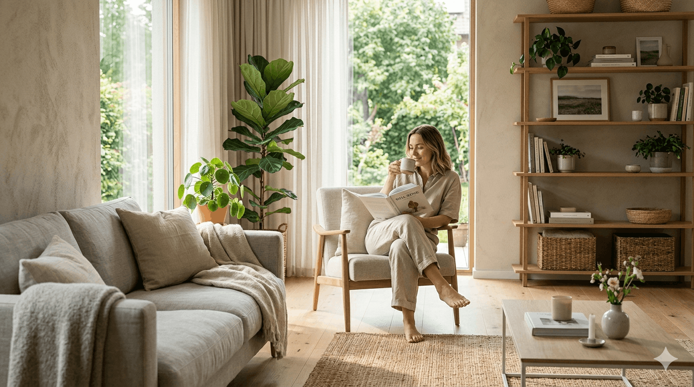 Living Without Stress Starts from Space: The Role of Interior Design in Well-being